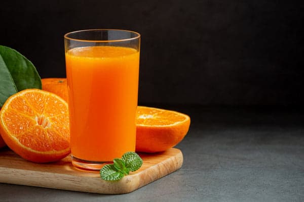 jus d'orange