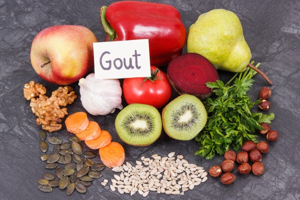 bons aliments pour la goutte