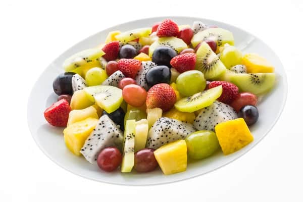 salade de fruits avec ananas